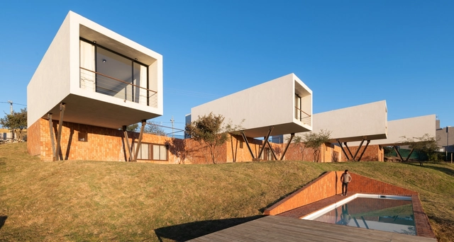 Los Miradores / Andrés Alonso Arquitecto - Arquitectura Residencial, Fachada