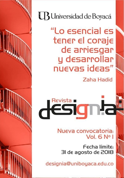 Call for papers: Revista Designia Volumen 6 Número 1 - Imagen Principal