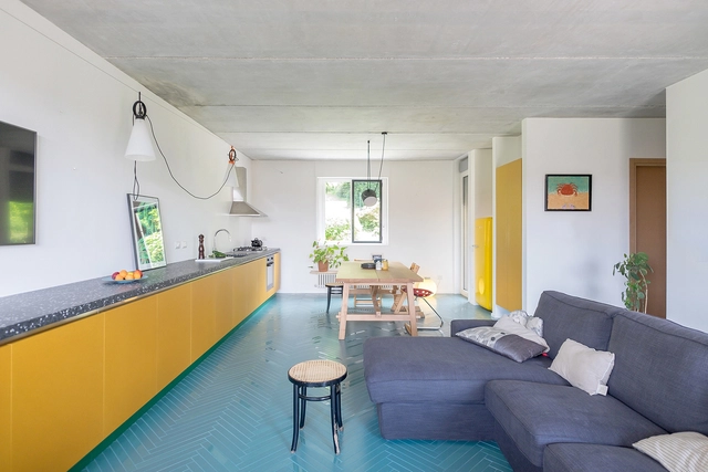 COMERIO / O A S I Architects - Houses Interiors, Kitchen, Table, Lighting, Chair