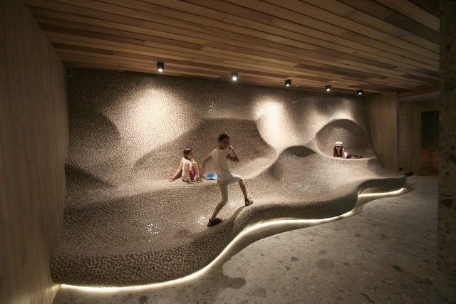 Spa del hotel Kempinski Grand Arena Bansko / M1K3 PROJECT - Interiores De Espacios De Bienestar
