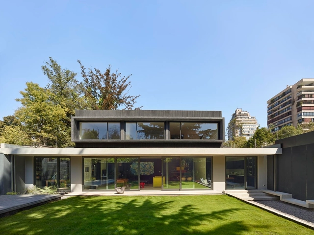 Casa Málaga / Prietoschaffer arquitectos - Casas, Jardín, Fachada