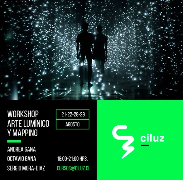 Workshop de Arte Lumínico y Mapping - Imagen Principal