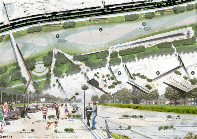 Malecón Múltiple, propuesta que busca amistar el río Rímac con la ciudad de Lima - Imagen Principal