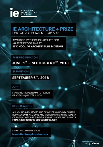 IE Architecture + Prize for young architects and designers - Imagen Principal