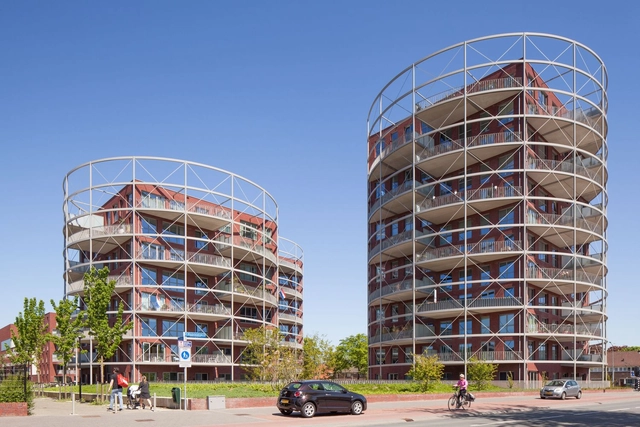 Masterplan Villa Industria / Mecanoo - Houses, Facade