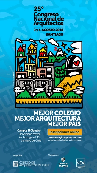 25° Congreso Nacional de Arquitectos de Chile buscará "identificar los desafíos de nuestra profesión" - Imagen Principal