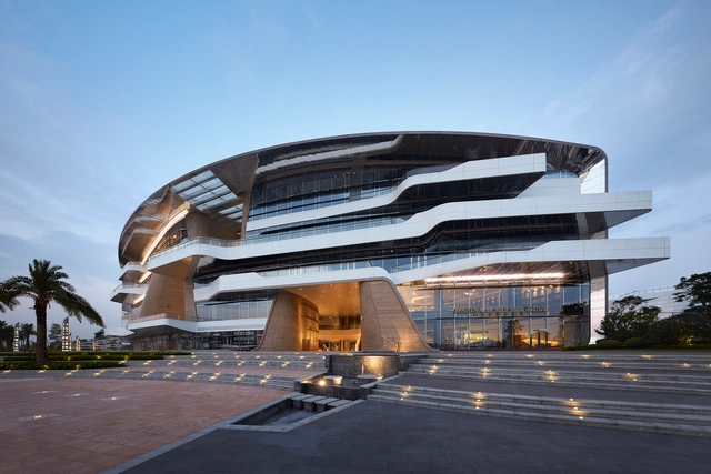 中国中山吉宝湾码头俱乐部 / UNStudio - 零售建筑