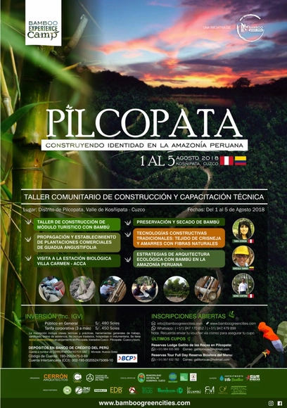 Bamboo Experience Camp Pilcopata 2018 - Imagen Principal