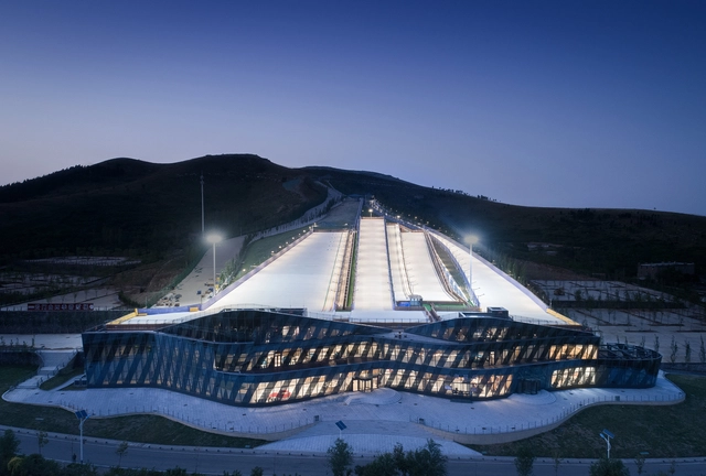 Yunmen Mountain All-Seasons Ski Resort / ATAH + MADA s.p.a.m. - Exterior Photography, Hotels