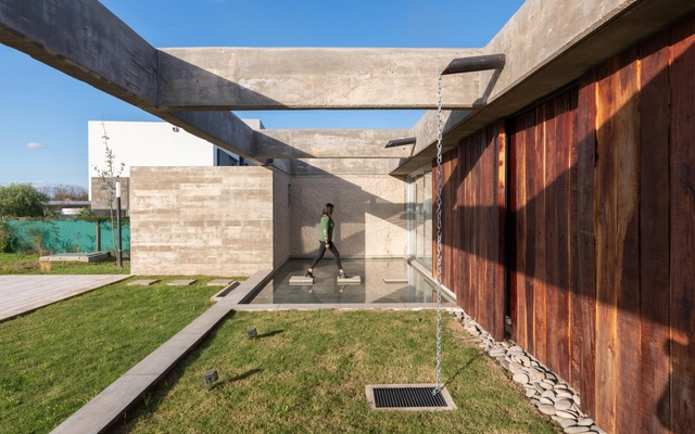 Casa CG / Adolfo Mondejar Estudio de Arquitectos - Casas, Jardín, Fachada, Arco