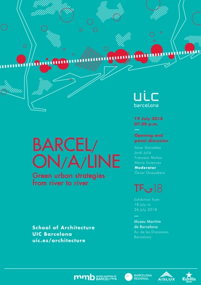Barcel/on/a/line. Green Urban Strategies from river to river - Imagen Principal
