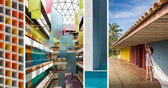 Cores na arquitetura contemporânea brasileira - Imagem de Destaque