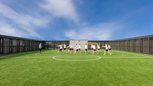 Deltion College Building Grey / ARES architecten - Schools 