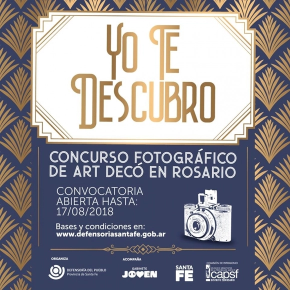 Concurso de fotografía 'Yo te descubro': destacar y revalorizar el Art Decó en Rosario - Imagen Principal