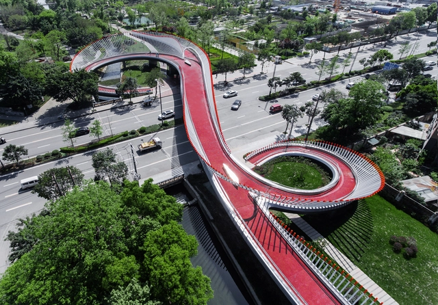 Ponte Ruyi / ZZHK Architects - Passarela