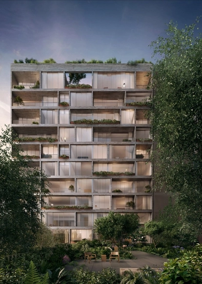 Primeiro edifício de Isay Weinfeld em Nova Iorque está próximo de ser concluído - Imagem de Destaque