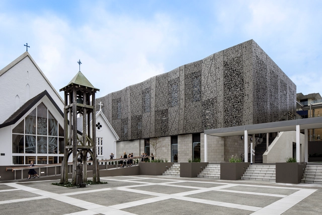 Centro de Música y Drama de la Escuela Diocesana de Auckland / McIldowie Partners + Upton Architects - Otros Edificios