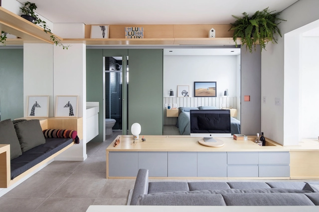 10 Tiny and Under 38 Square Meters Apartments  - Featured Image