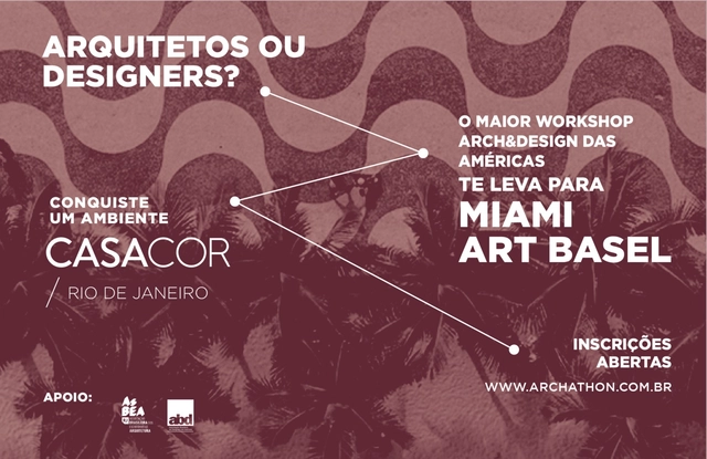 Archathon Rio | O maior workshop Arch&Design das Américas  - Imagem de Destaque