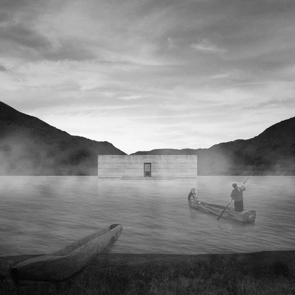 Cementerio flotante, uno de los 10 ganadores del Concurso Arquitectura Caliente 2018 en proyectos de título - Imagen Principal