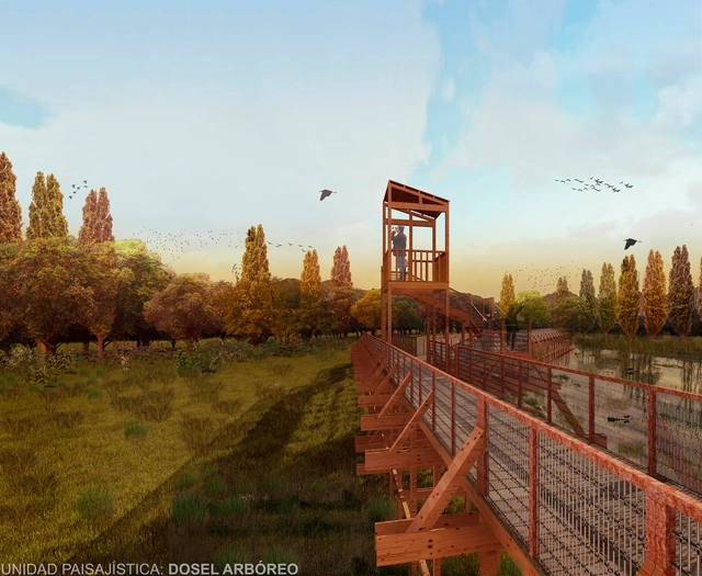 Ruta de las aves, uno de los 10 ganadores del Concurso Arquitectura Caliente 2018 en proyectos de título - Imagen Principal