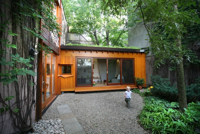 Bernier-Thibault House / Paul Bernier Architecte - Houses, Garden, Door, Facade, Forest