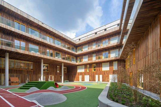 Centro Oncológico infantil Princess Máxima / LIAG architects - Edificios De Salud