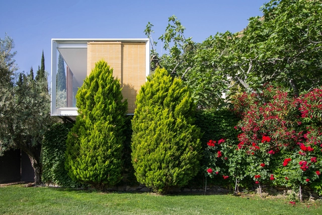 Pabellón de descanso / Espacio Propio Arquitectura - Otros, Jardín, Fachada