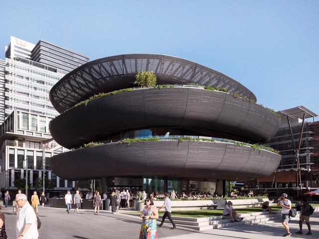 Barangaroo House / Collins and Turner - Exterior Photography, Restaurant, Facade
