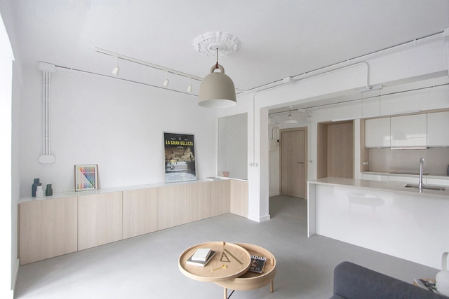 Reforma PEX 114 / estudio AMASL - Residencial, Cocina, Fijación Vigas, Fachada, Mesas