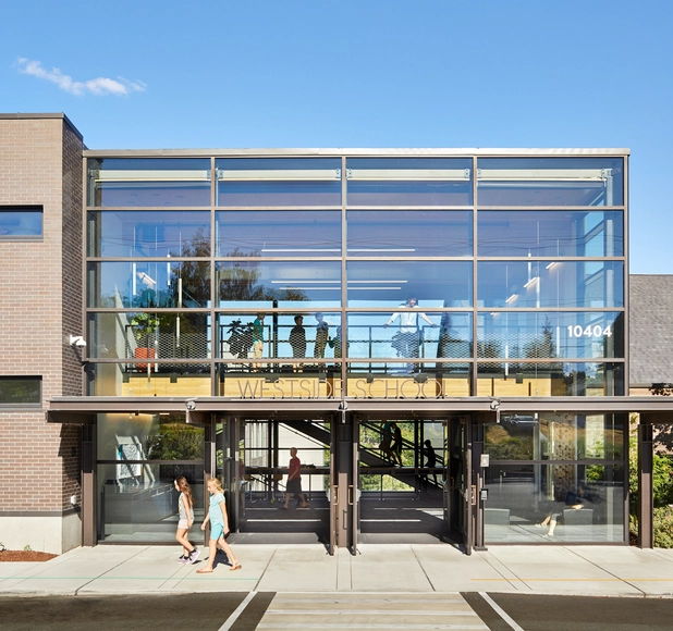 西雅图西区学校，穹顶设计减少建筑能耗 / SKL Architects - 可持续发展