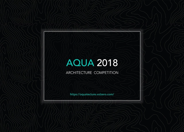 Call For Ideas : Aqua 2018 Architecture Competition - Featured Image