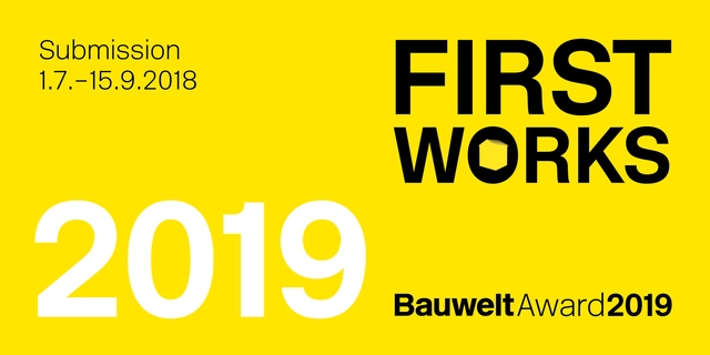 Bauwelt Award 2019: First Works - Featured Image