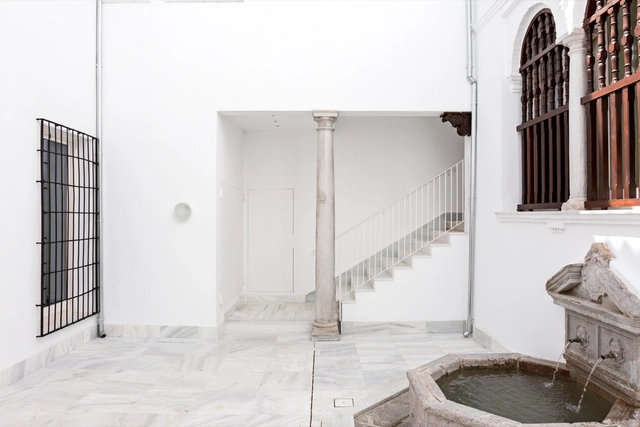 Rehabilitación de la antigua sede del Monte de Piedad de Granada / DTR_studio architects - Residencial, Fachada, Puerta, Barandas, Arco, Tinas