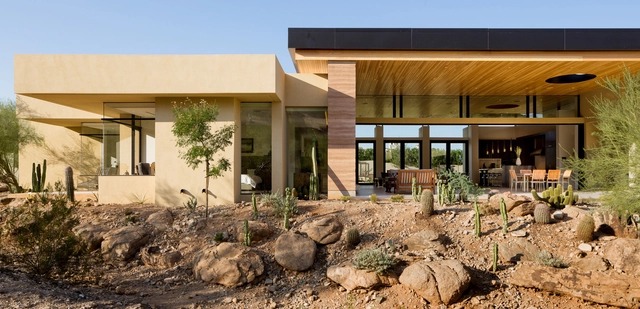 Desert Wash / Kendle Design Collaborative - Houses, Door, Facade