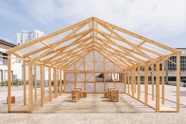 Pavilhão temporário para o Walk & Talk Festival / Mezzo Atelier - Pavilhão 