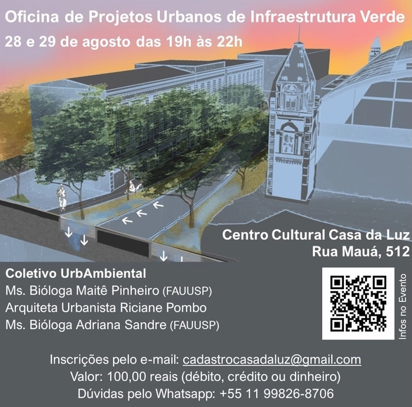 Oficina de Projetos Urbanos de Infraestrutura Verde - Imagem de Destaque