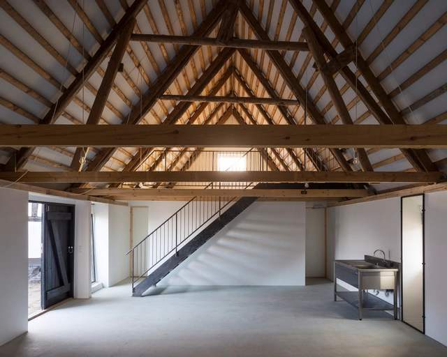 Student Village / Lenschow & Pihlmann - Dorms, Beam, Door, Facade
