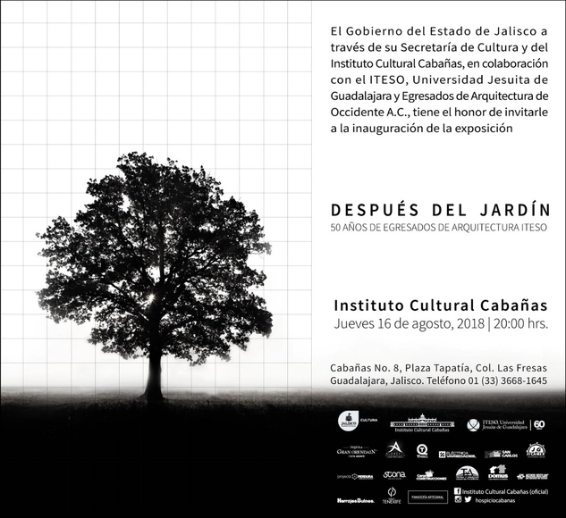 Después del jardín: 50 años de egresados de arquitectura ITESO - Imagen Principal