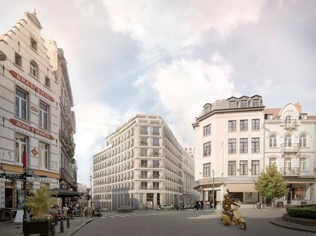 Escolhida proposta para regenerar bairro Le Sablon de Bruxelas - Imagem de Destaque