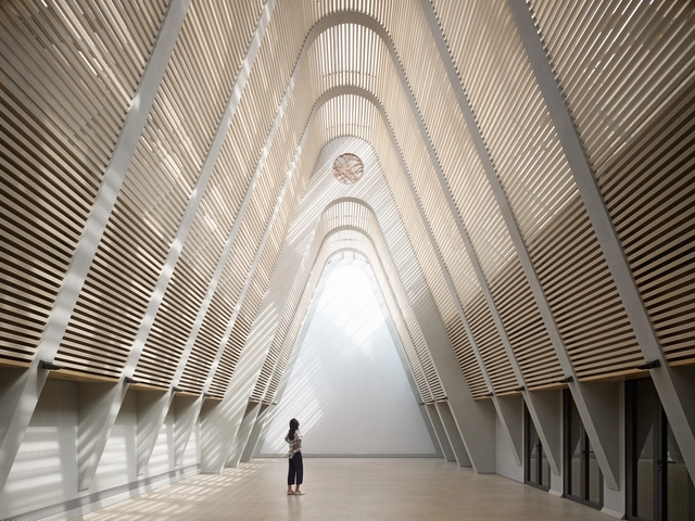 Chao Hotel Beijing  / gmp Architects - Hotels, Facade, Arch, Column, Lighting