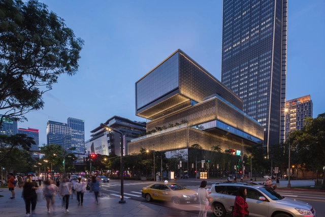 Taipei Nanshan Plaza / Mitsubishi Jisho Sekkei  - Exterior Photography, Commercial Architecture, Facade