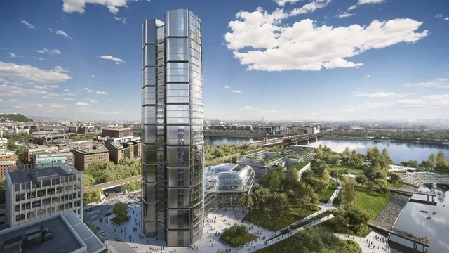 Prohibición de rascacielos en Budapest no detendrá la construcción de la Torre MOL de Foster + Partners - Imagen Principal