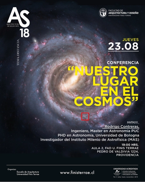 Conferencia “Nuestro lugar en el cosmos” - Imagen Principal