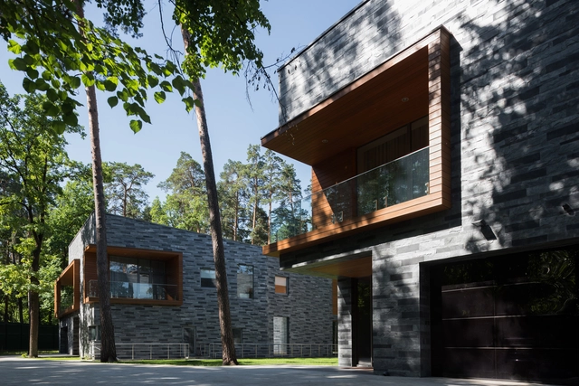 两兄弟之家,营造现代版花园城市 / DNK ag - 独立住宅