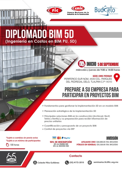 Diplomado BIM 5D - Imagen Principal
