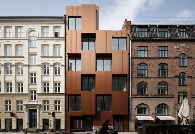 Youth Housing, Nansensgade / Christensen & Co. Architects - Residential, Facade, Balcony
