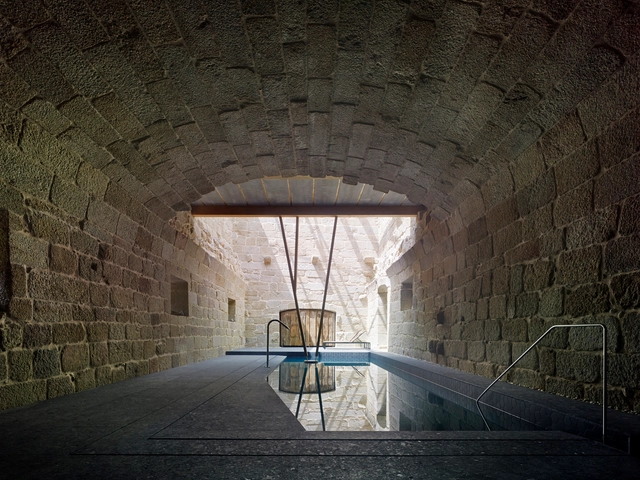 Rehabilitación Nave Lateral del Monasterio de San Clodio / OLAestudio - Restauraciones, Arco