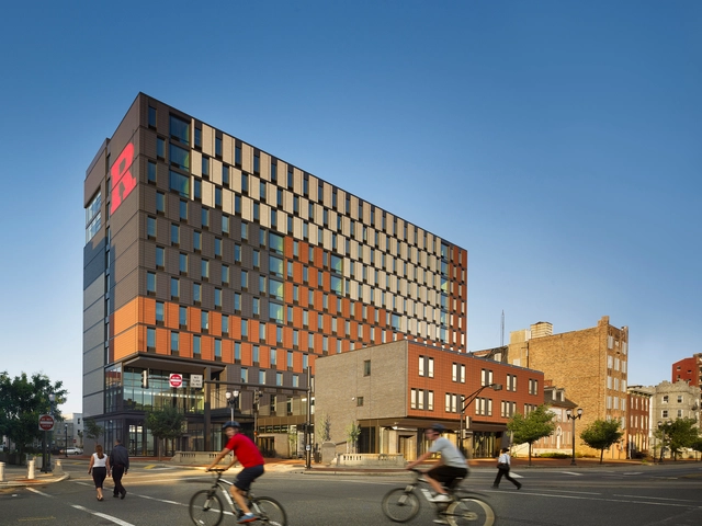 Rutgers University / Erdy McHenry Architecture - Other Facilities, Facade, Cityscape