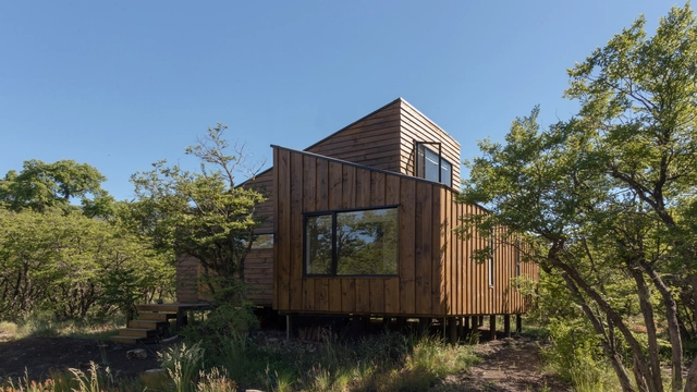 Refugio Trampolín / Lorena Troncoso-Valencia - Casas, Fachada